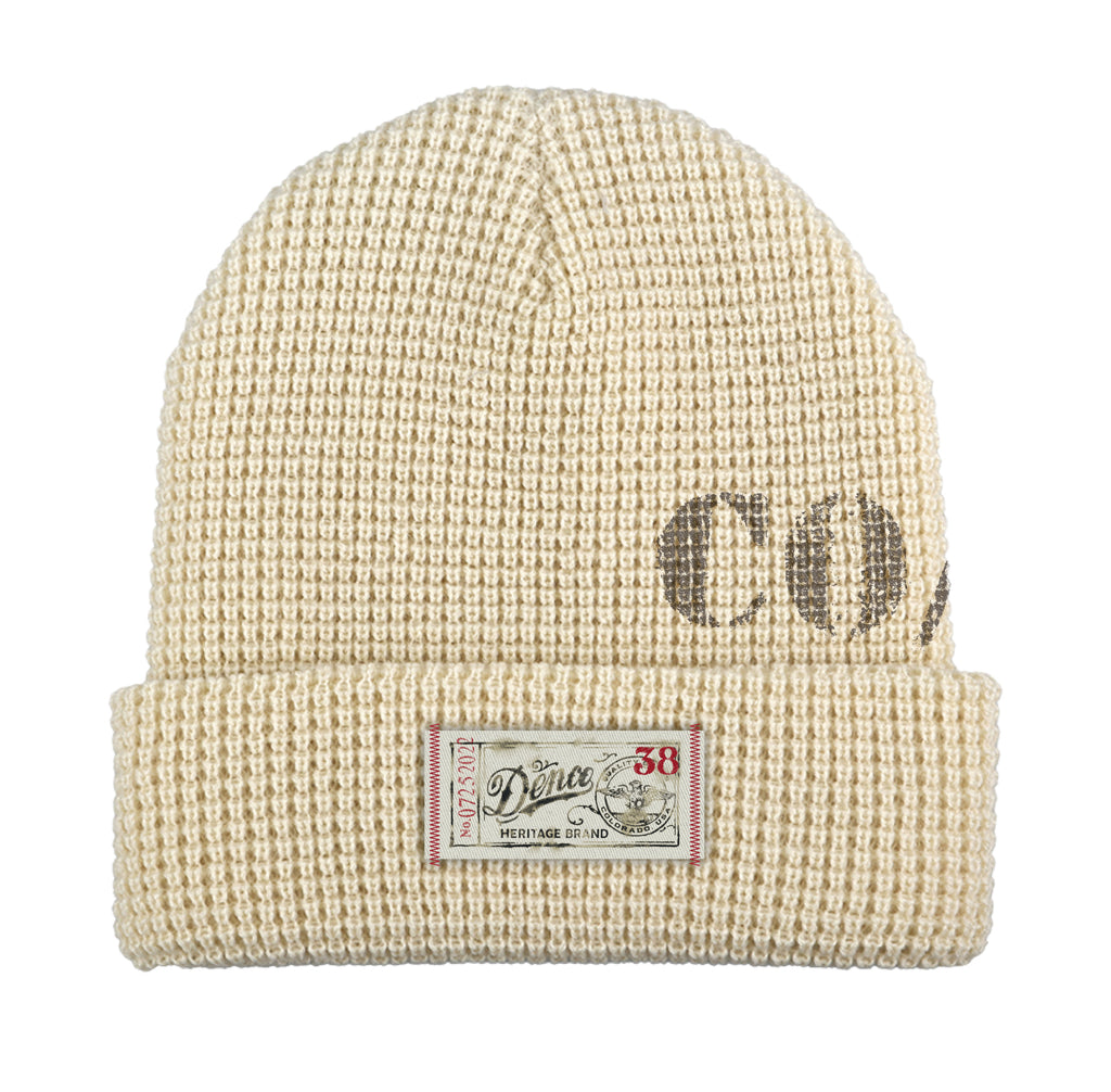 DENCO Waffle Beanie