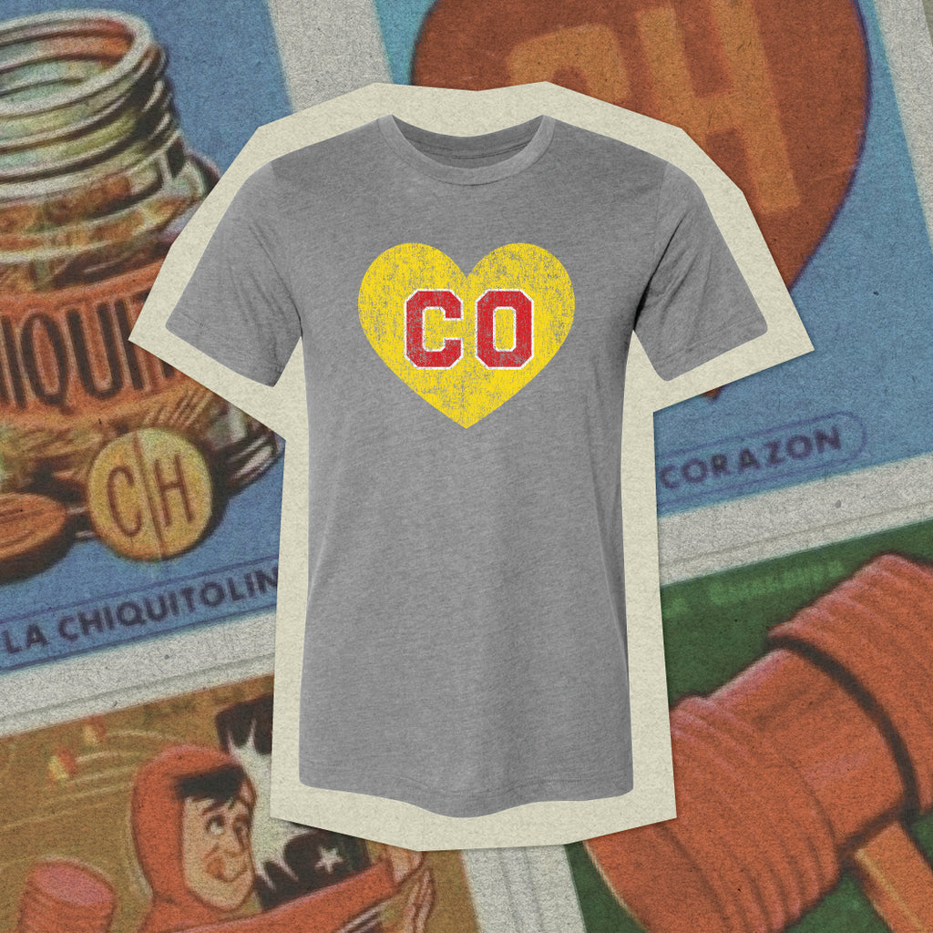 El Chapulin Heart T-shirt