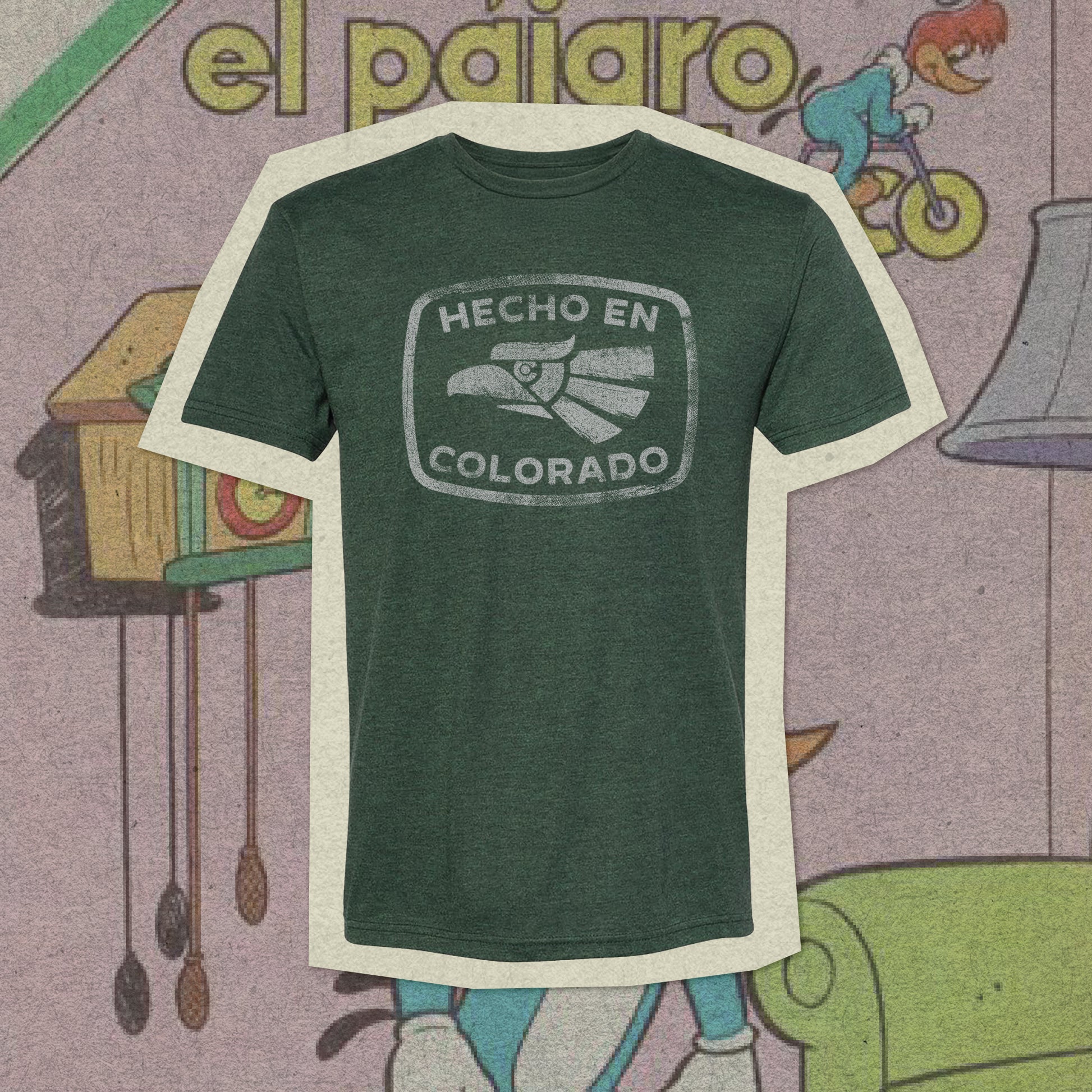 Hecho en Colorado Premium Tri-blend T-shirt