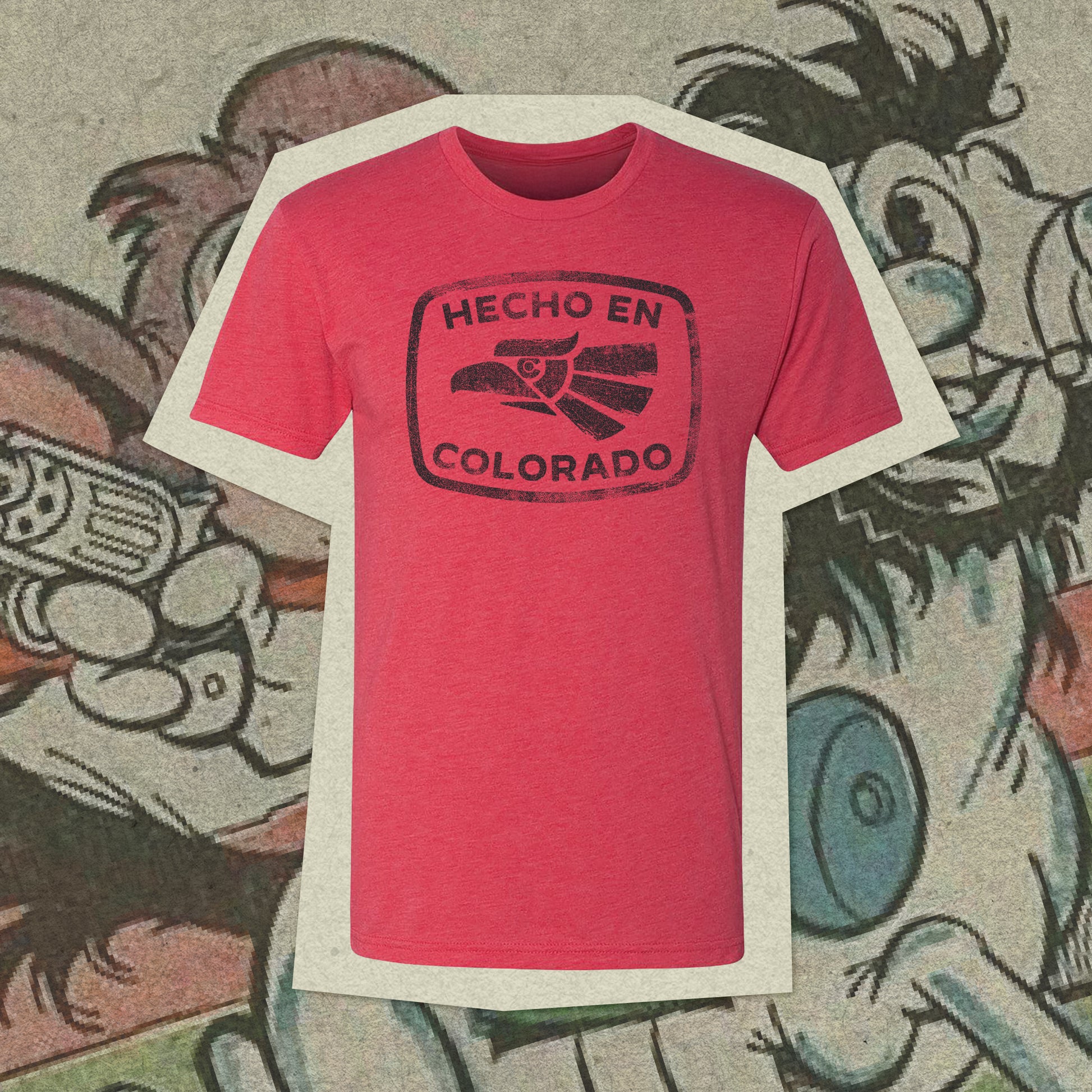 Hecho en Colorado Premium Tri-blend T-shirt