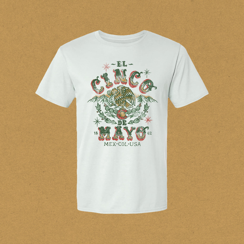 El Cinco de Mayo en Colorado Hand painted design
