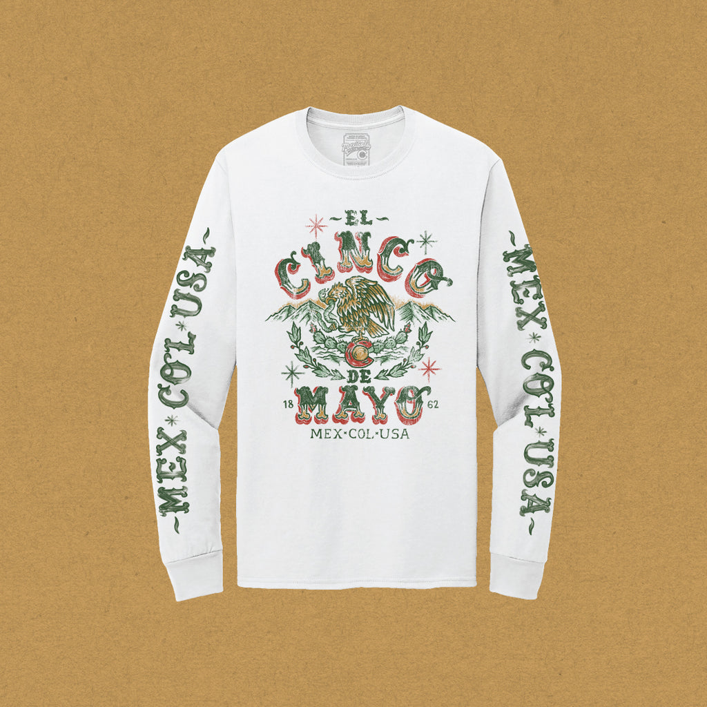 El Cinco de Mayo en Colorado Hand painted design