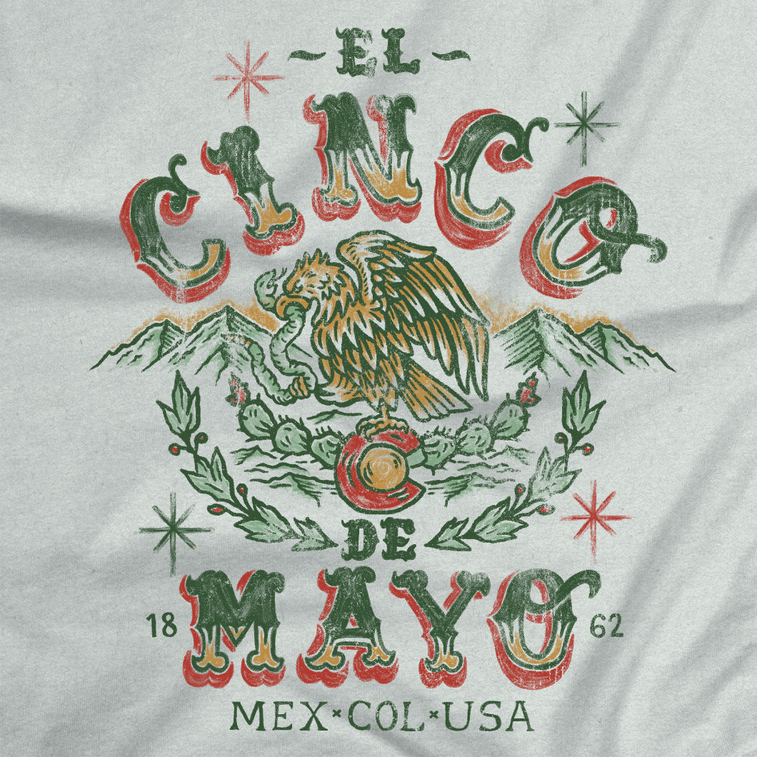 El Cinco de Mayo en Colorado Hand painted design