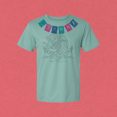 Papel Picado Short Sleeve Camiseta