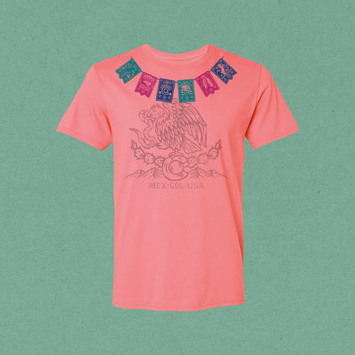 Papel Picado Short Sleeve Camiseta